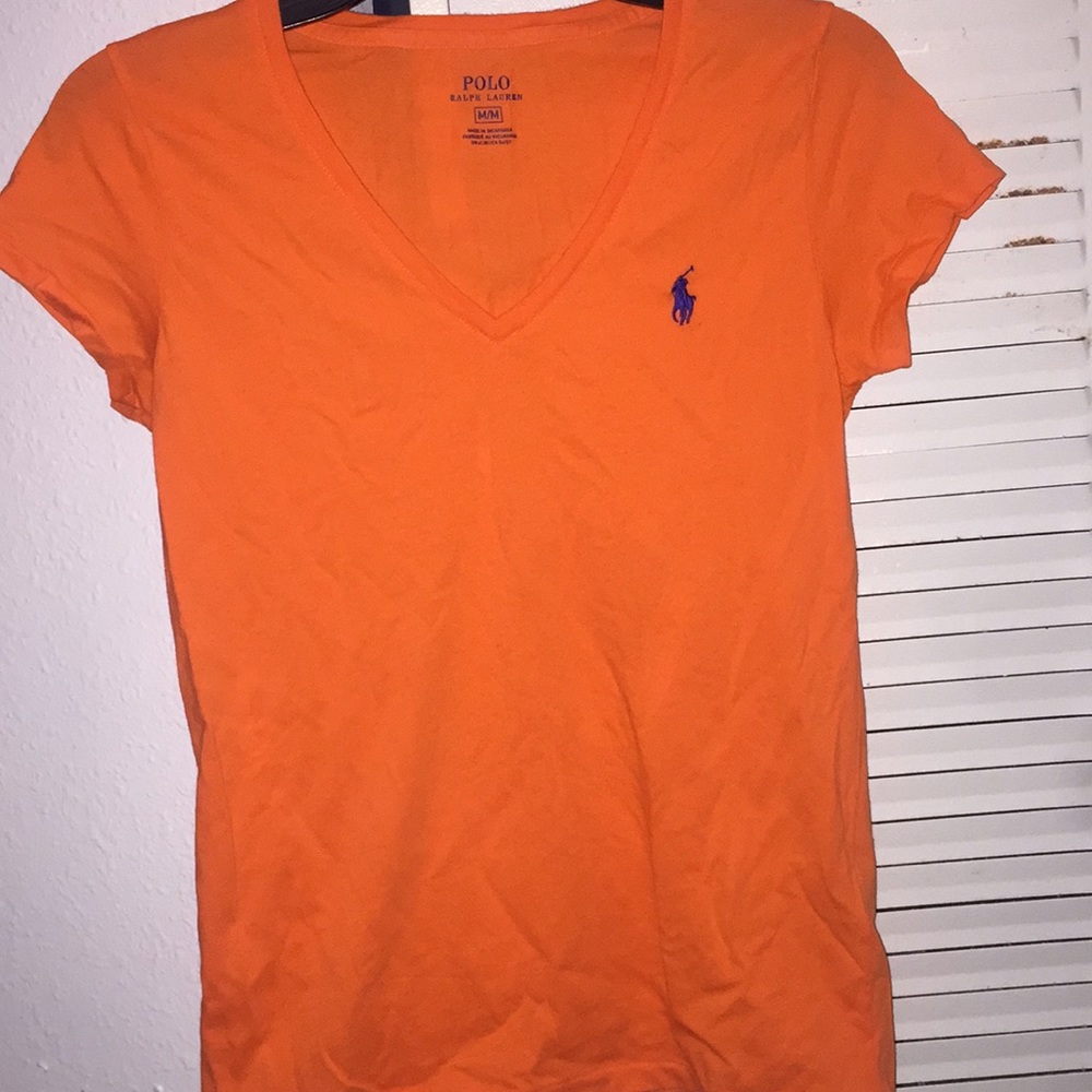 Orange Polo Tee